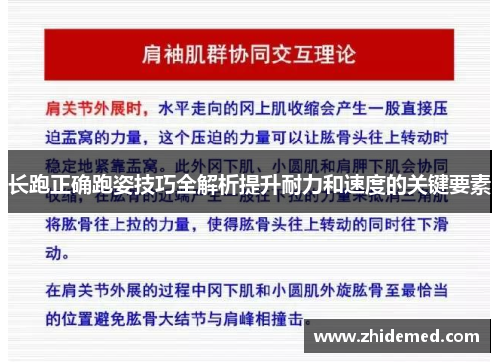 长跑正确跑姿技巧全解析提升耐力和速度的关键要素